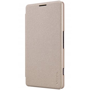 Lumia 950 xl dėklas auksinės spalvos "Nillkin" Sparkle serijos